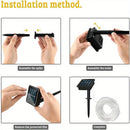 ✨ Solar LED String Lights – Waterproof Fairy Rope Lights for Outdoor Decoration