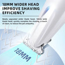 🐾✂️ LED Dog Paw Trimmer – Type C Waterproof Pet Hair Clipper