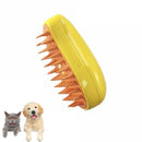 🐶🐱 3-in-1 Steam Pet Brush – Electric Spray & Massage Grooming Tool