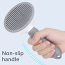 🐶🐱 Self-Cleaning Pet Brush & Comb
